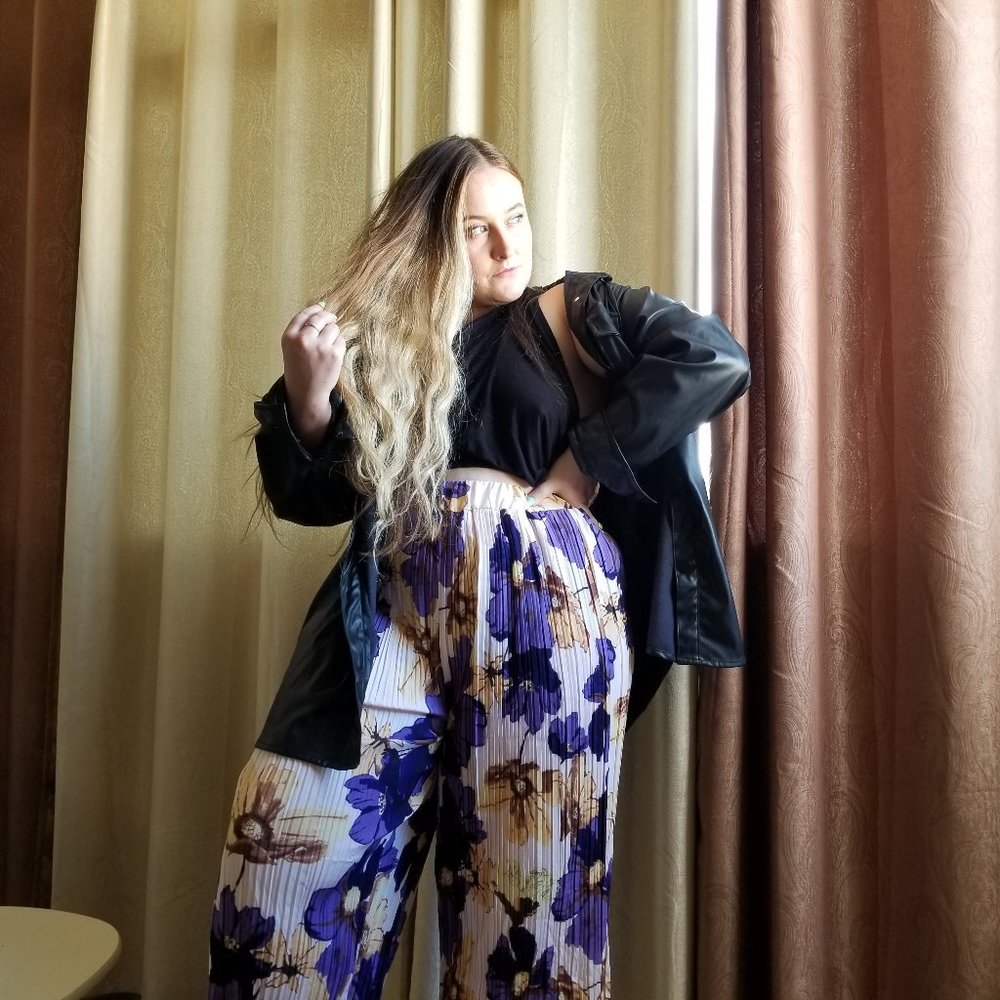 Printed pants